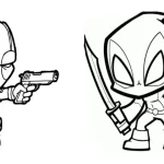 Coloriage Deadpool