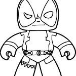 Coloriage Deadpool