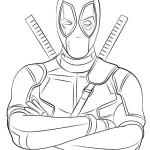 Coloriage Deadpool