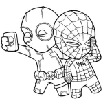 Coloriage Deadpool