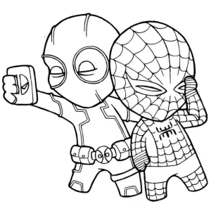Coloriage Deadpool
