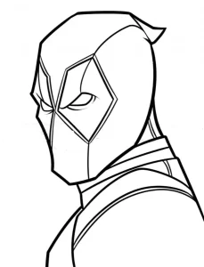 Coloriage Deadpool