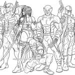 Coloriage Deadpool