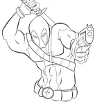 Coloriage Deadpool