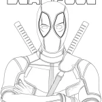 Coloriage Deadpool