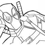 Coloriage Deadpool