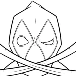 Coloriage Deadpool