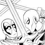 Coloriage Deadpool