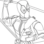 Coloriage Deadpool