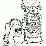 Coloriage Hamburger