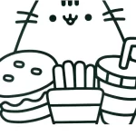 Coloriage Hamburger