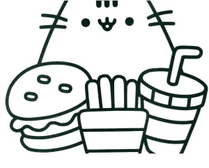 Coloriage Hamburger