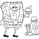 Coloriage Hamburger