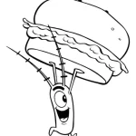 Coloriage Hamburger