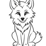 Coloriage Loup