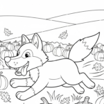 coloriage Loup updated pour enfants a imprimer