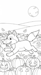 coloriage Loup updated pour enfants a imprimer