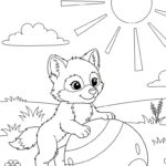 coloriage Loup updated pour enfant de à imprimer