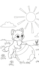 coloriage Loup updated pour enfant de à imprimer
