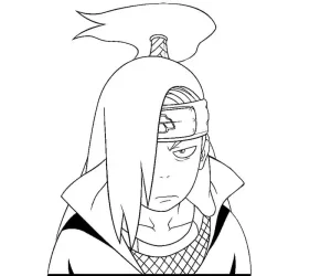 Coloriage Naruto