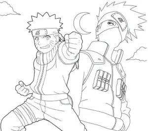 Coloriage Naruto