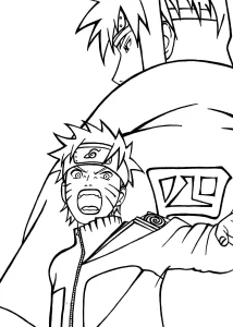 Coloriage Naruto