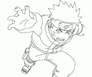Coloriage Naruto