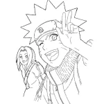 Coloriage Naruto