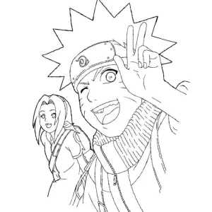 Coloriage Naruto