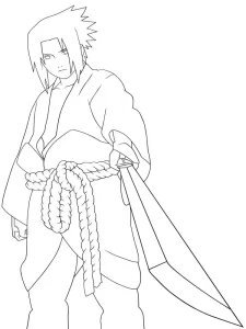 Coloriage Naruto