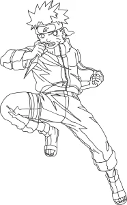 Coloriage Naruto