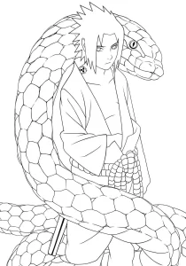 Coloriage Naruto