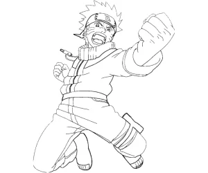 Coloriage Naruto