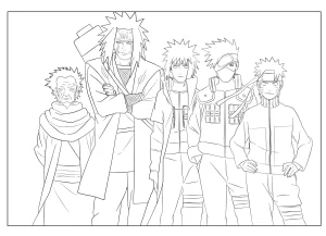 Coloriage Naruto