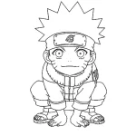Coloriage Naruto