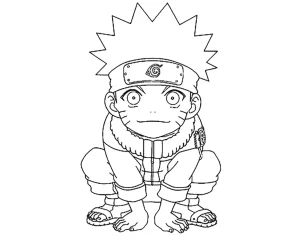 Coloriage Naruto