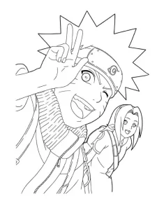 Coloriage Naruto