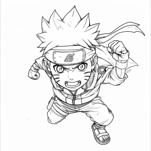 Coloriage Naruto