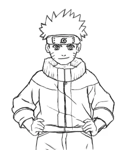 Coloriage Naruto