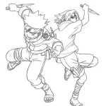 Coloriage Naruto