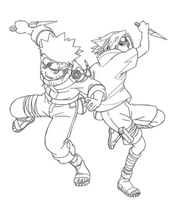 Coloriage Naruto