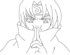 Coloriage Naruto