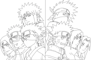 Coloriage Naruto