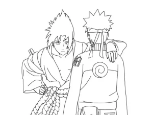 Coloriage Naruto