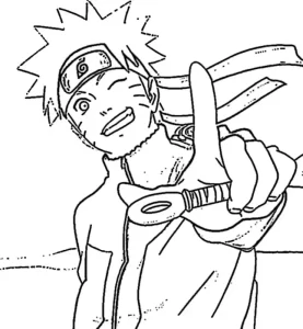 Coloriage Naruto