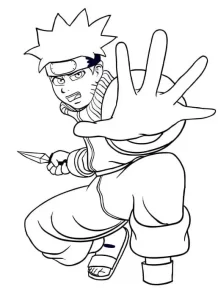 Coloriage Naruto