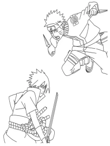 Coloriage Naruto