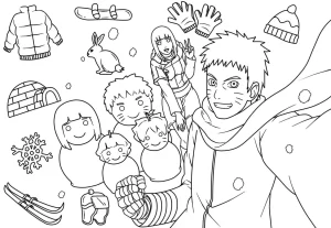 Coloriage Naruto
