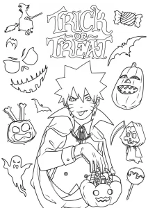 Coloriage Naruto
