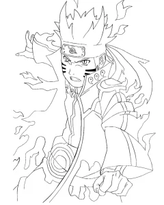 Coloriage Naruto